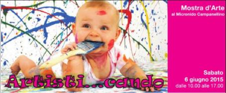 Artistica...ndo! Mostra d'arte al micronido Campanellino
