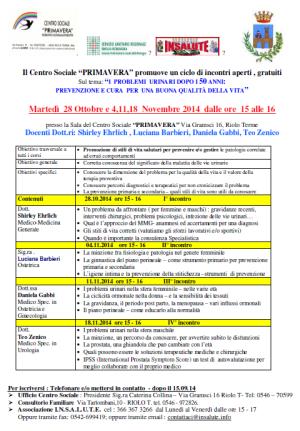 Corsi Insalute 2014