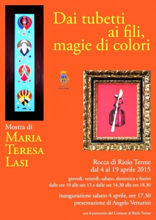 Dai tubetti ai fili, magie di colori