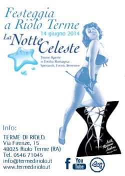 Notte Celeste 2014