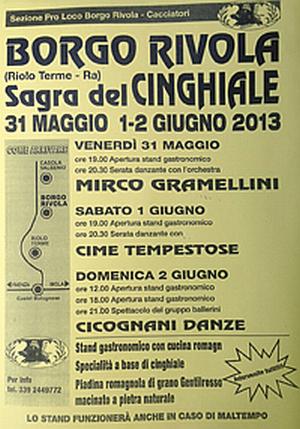 Sagra del cinghiale a Borgo Rivola