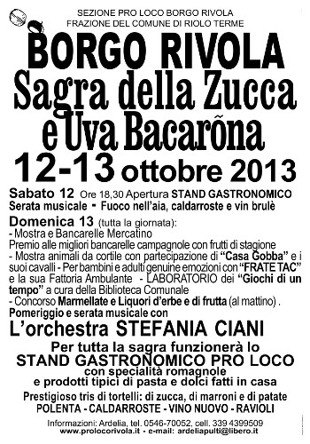 Sagra della zucca e dell'uva baccarona