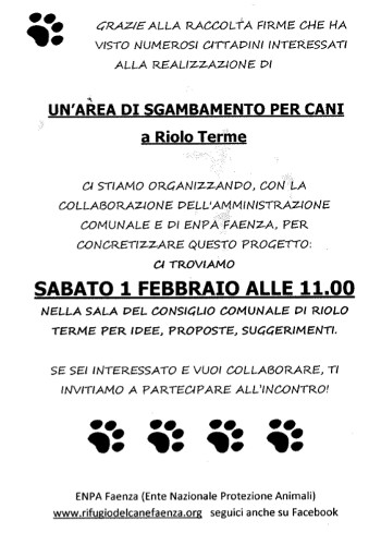 Sgambamento cani